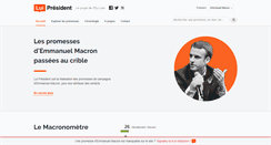 Desktop Screenshot of luipresident.fr